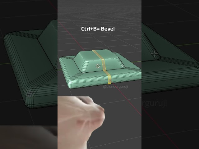 Blender Extrude Along Normals Trick! 🔥