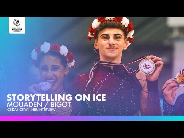 Dancing to the top! | Mouaden / Bigot (FRA) | Ice Dance Winner Interview | Riga 2026