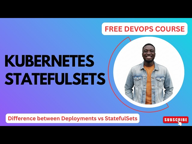 Kubernetes StatefulSets | FREE DevOps Course | #devops #kubernetestutorial #kubernetes #aws