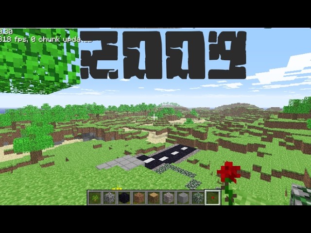 There isn't even a crouching mechanic. That’s how old this version is! Minecraft: Projekt Ewolucja 4