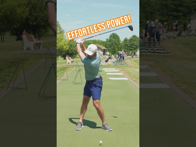 Easiest Way To Add More Effortless Power To Your Driver #shorts #golfswing #golf #ericcogorno