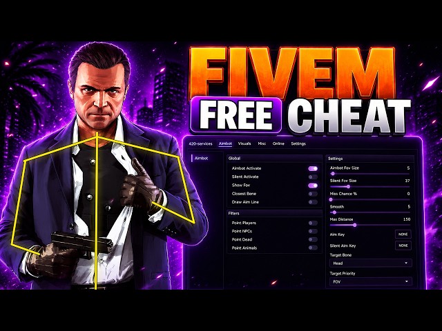 FREE FiveM Cheat Showcase 2026 – Undetected & Working! 🔥