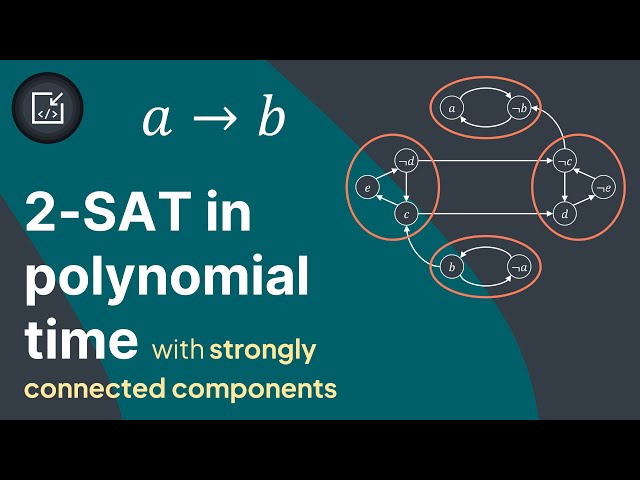 How to solve the 2-SAT problem in POLYNOMIAL TIME?