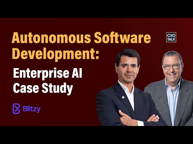 Blitzy: Autonomous Software Development (Inside a 1,000-Developer Pilot)
