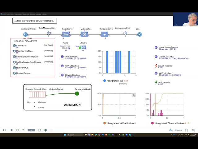ACG AnyLogic Simulation Model