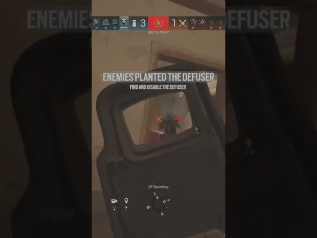 Siege Ranked Clutch Clip #shorts