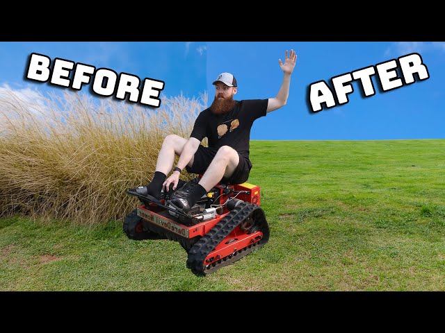 I Bought A Remote Control Lawn Mower From Amazon!