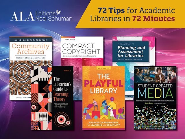 72 Tips for Academic Libraries in 72 Minutes