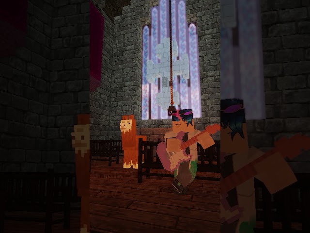 This was taken and repurposed! You all need to meet the LLAMA! #bestminecraftclips #mcrp #minecraft