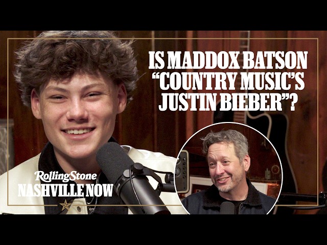 Is Maddox Batson “Country Music’s Justin Bieber”? | Rolling Stone Nashville Now