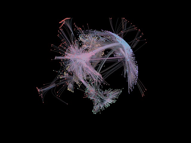 Blender + SciGraphs + Claude = Crazy data visualizations