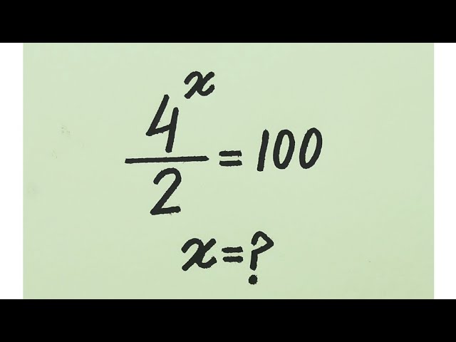 Solve for 'x' in this Nice Algebra equation | Math olympiad mathematics 