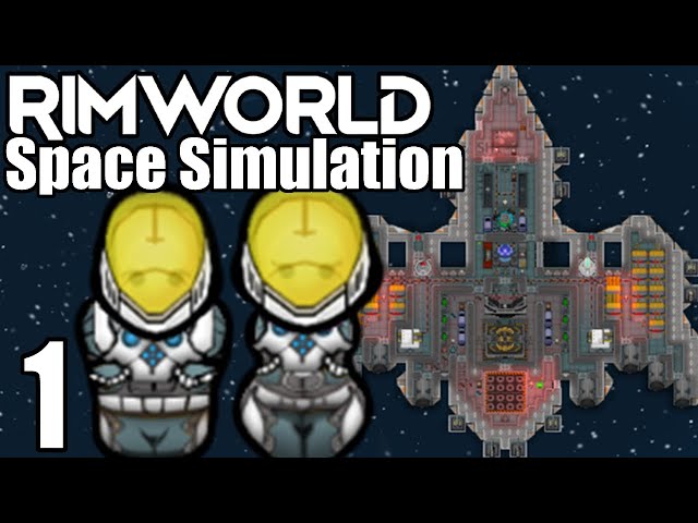 Rimworld: Space Simulation #1 - Hidden Research Facility