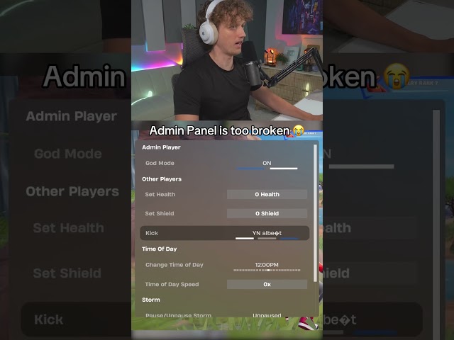I Got Admin Panel in Fortnite! π