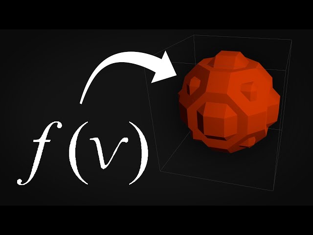 Mesh from Math - The basics of Marching Cubes