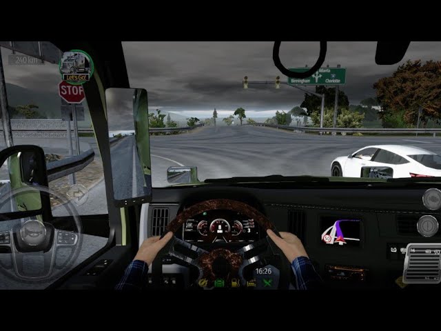 Truck simulator evo USA 3D real driving gameplay Android and ios game gameplay 