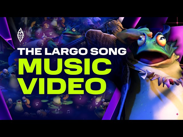 LARGO AND LARGO AND LARGO 🎶🐸 | The Largo Song (BLAST SLAM Dota 2 Music Video)