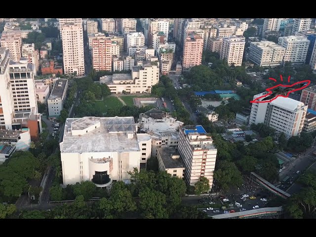 Birds Eye View -Bangladesh Shilpakala Academy / #shilpakala #bangladesh #droneshots  #dhaka #ramna