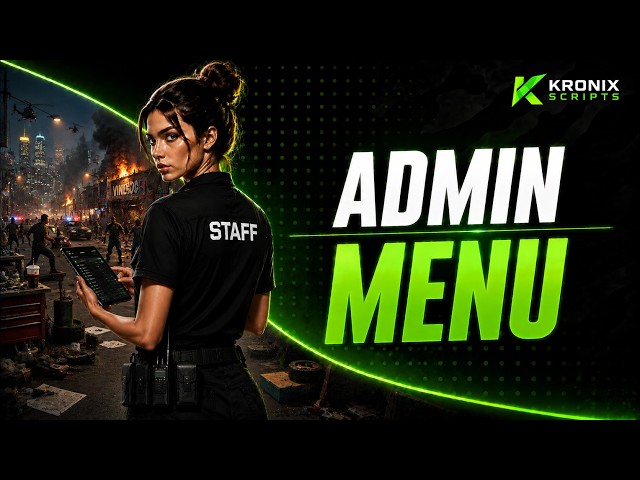 🛠️ The Most Advanced Admin Menu for FiveM in 2026 (Full Showcase)