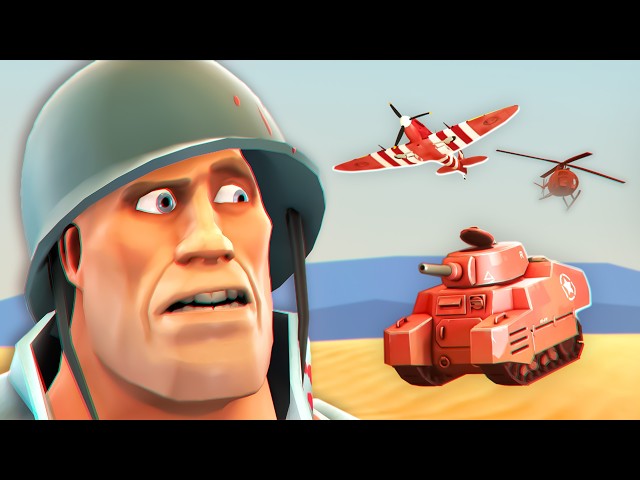 TF2 BUT THERE ARE PLANES & TANKS (Ft. Youtubers)