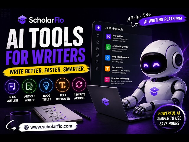 ScholarFlo AI Article & Blog Writer Tutorial | Create SEO-Friendly Blogs with AI (2026)