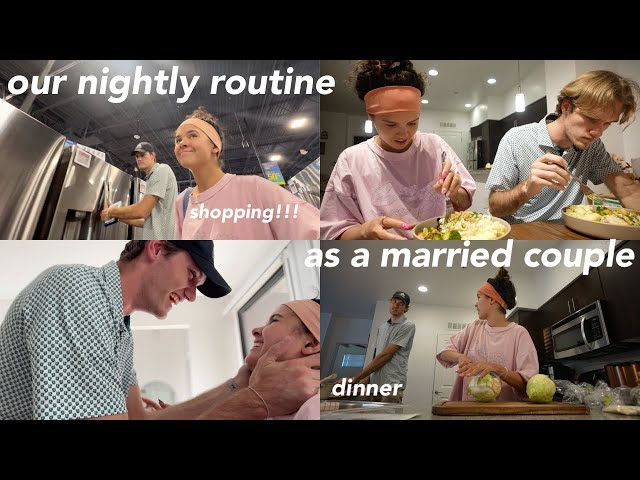 Our NIGHTLY ROUTINE As A MARRIED COUPLE!!