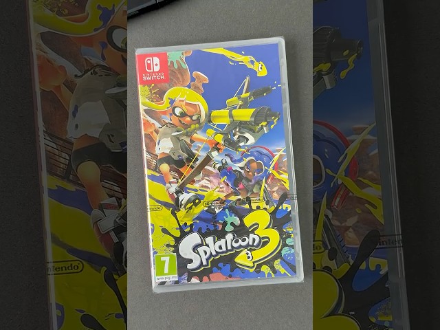 Splatoon 3 Unboxing Nintendo Switch 2 #splatoon #splatoon3 #nintendoswitch2