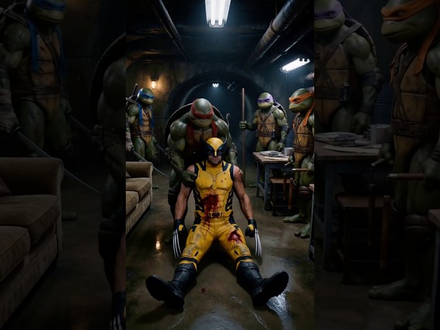 Raphael Rescues Wolverine | Something Followed Them