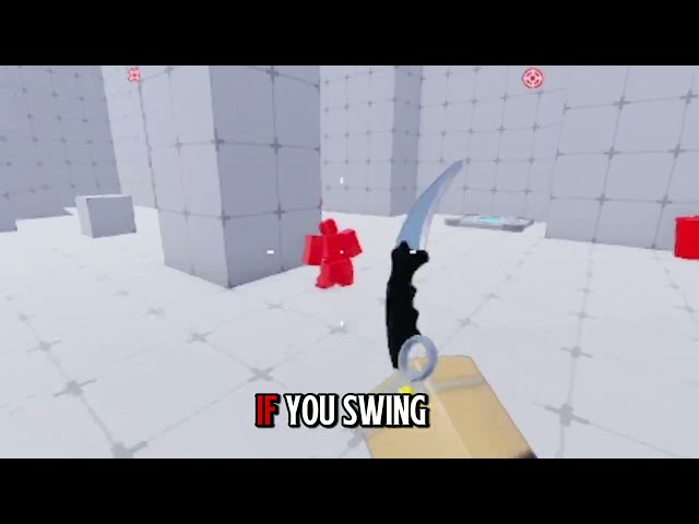 I GOT 2 OF THE RAREST KNIFES SKINS I NEED U TO DECIDE WHATS BETTER! (Roblox Rivals) #shorts