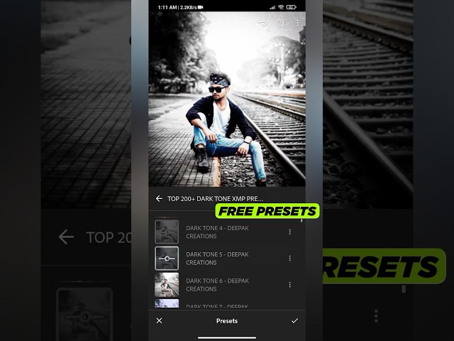 Top 200+ Lightroom Presets (XMP PRESETS)🔥- 2023 Best Lightroom xmp presets #shorts  #lightroom