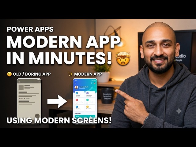 Your Power Apps Look OLD? Use Moderns Screens 😱 | Modern UI in Minutes with Chat GPT/Copilot