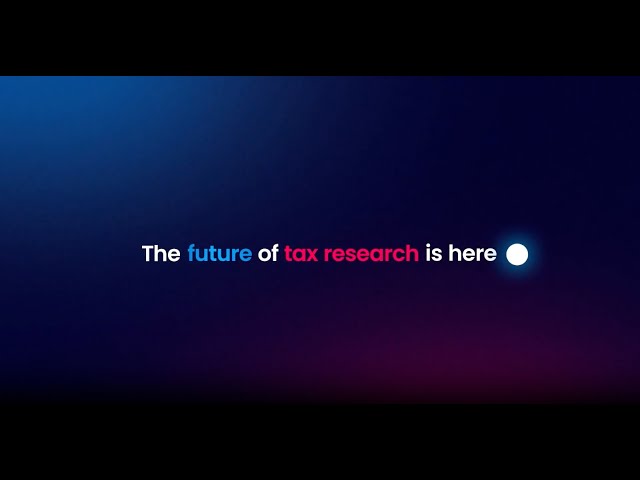 Blue J  - Simplify Tax Research With Generative AI