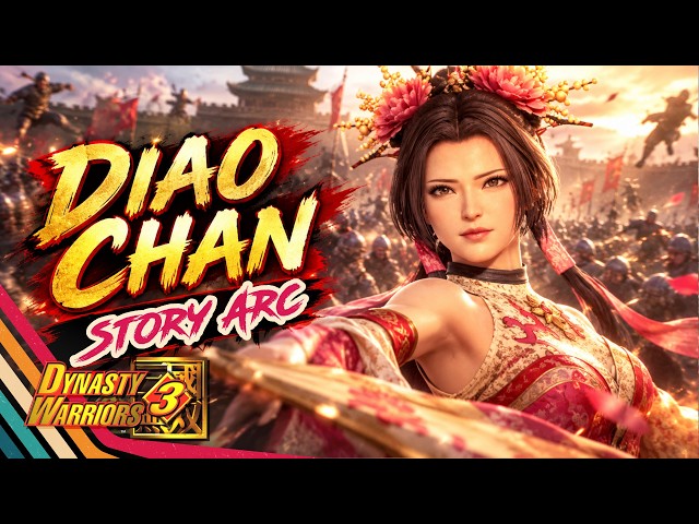 DIAO CHAN'S COMPLETE STORY! ⚔️ | Dynasty Warriors 3 Remastered PS5 Gameplay