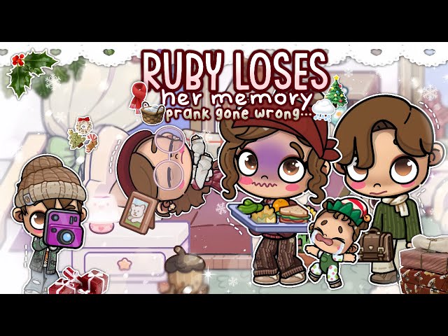 RUBY LOSES HER MEMORY *PRANK GONE WRONG...*🪵🧣🌨️  || *VOICED🔊* || AVATAR WORLD