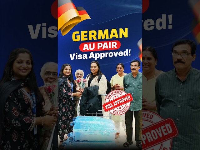 𝐆𝐞𝐫𝐦𝐚𝐧 𝐀𝐮 𝐏𝐚𝐢𝐫 𝐕𝐢𝐬𝐚 𝐀𝐩𝐩𝐫𝐨𝐯𝐞𝐝 | 𝐃𝐞𝐩𝐚𝐫𝐭𝐮𝐫𝐞 𝐌𝐨𝐦𝐞𝐧𝐭𝐬