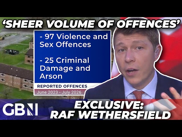 EXCLUSIVE: New data EXPOSES scale of 'violence and sexual offences' at RAF Wethersfield migrant camp