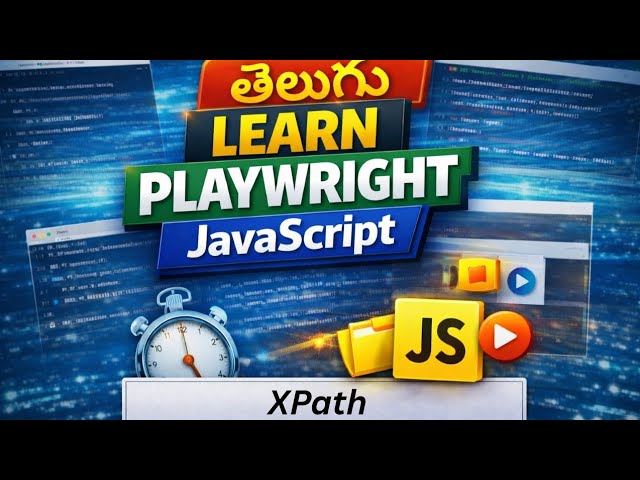 Playwright XPATH & Filtering Explained with Examples | Playwright JavaScript Telugu Tutorial