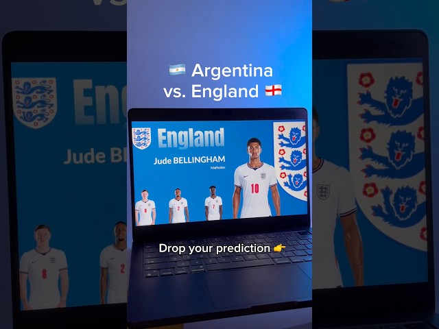 🇦🇷 Argentina vs. England 🏴󠁧󠁢󠁥󠁮󠁧󠁿#WorldCup2026 #Argentine #ARGvsENG #FIFA2026 #England