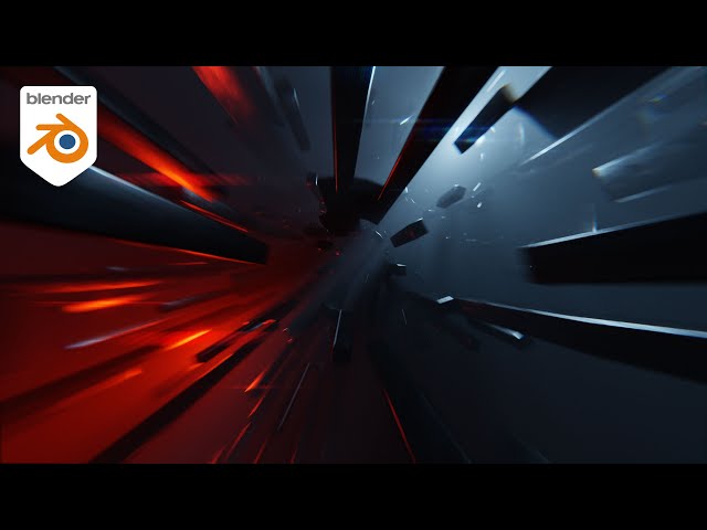 Cinematic Sci-Fi Loop With Geometry Nodes (Blender Tutorial)