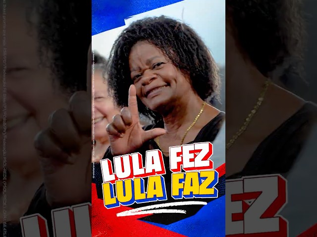 Lula has done it, Lula is doing it, and he will do even more! 🎶