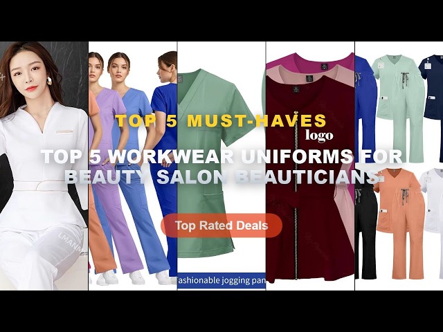 Why Everyone Is Buying Top 5 Workwear Uniforms For Beauty Salon Beauticians - Fashion Pockets Beauti