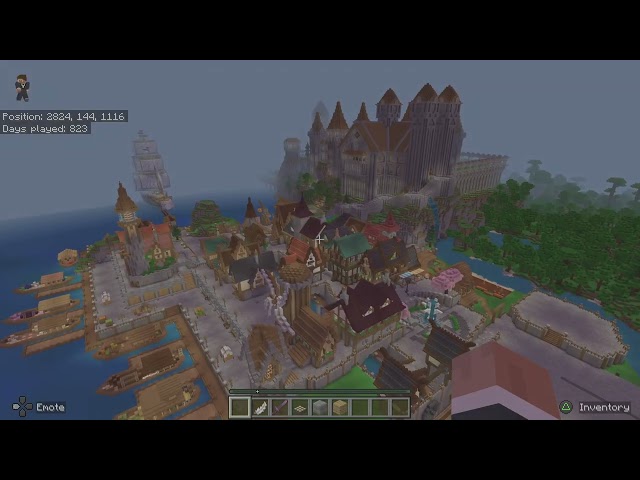 Minecraft 5 year bedrock building