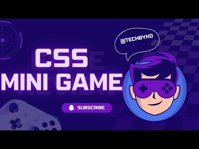 CSS Mini Game 🤯 | No JavaScript Needed!