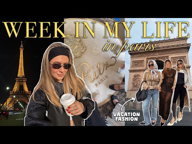 week in my life in PARIS 🇫🇷🥐 on an influencer brand trip