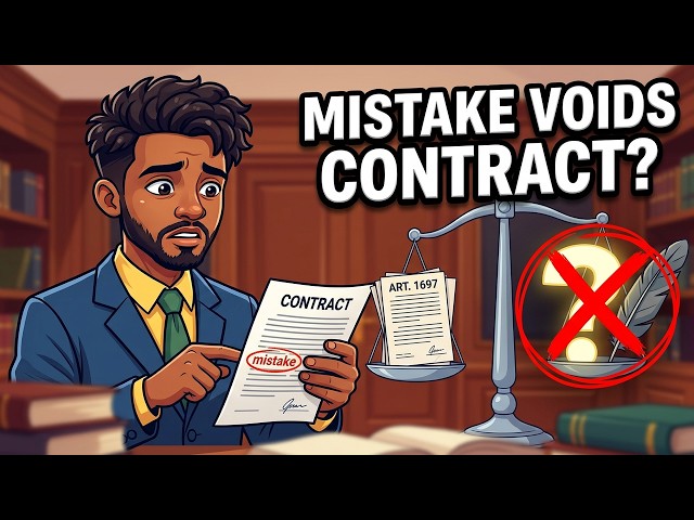 Decisive Mistake in Contracts | Ethiopian Civil Code Art. 1697 Explained