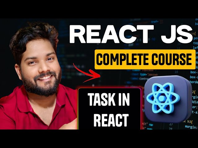 React JS Tutorial for Beginners to Advanced  | Part -18 | Complete Course 2026 #reactjs #reaction