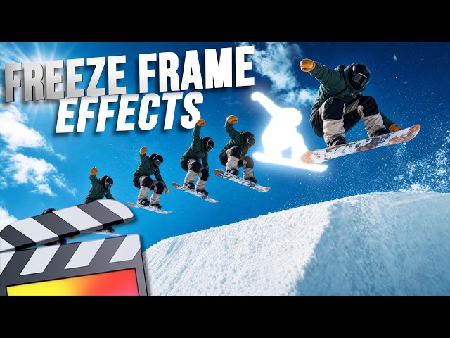FREEZE FRAME CLONE EFFECT - FINAL CUT PRO TUTORIAL