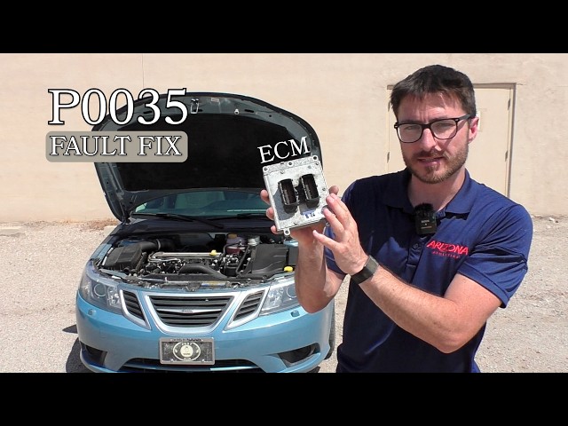 How I fix Saab 9-3 2.0L P0035 fault code