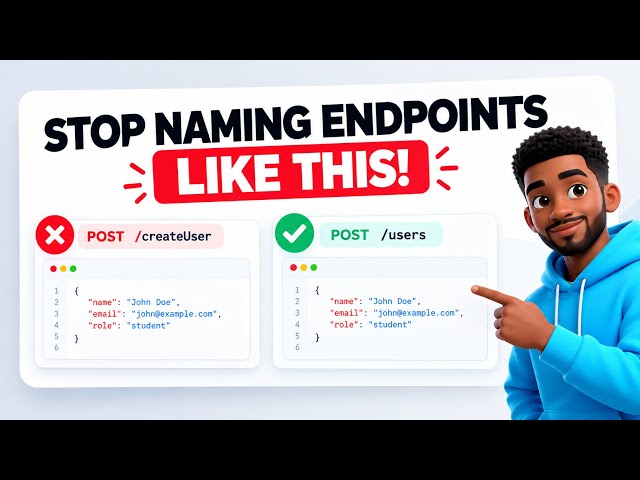How to Design Clean RESTful API Endpoints (4 Golden Rules)