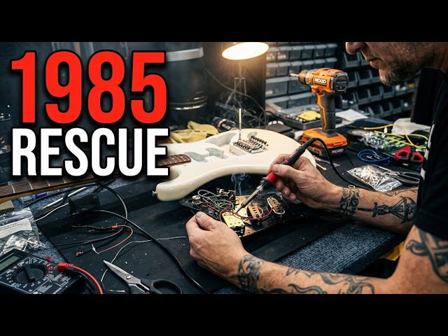 On the Bench - Refurbishing The 1985 Kramer Striker 300ST  | Repair & Restoration